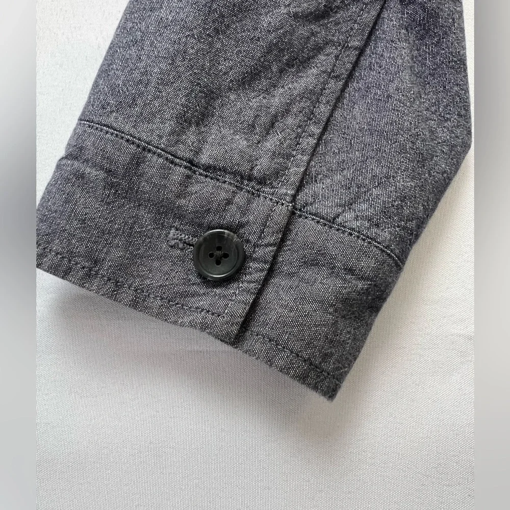 Banana Republic Blue Chambray Cotton Fall Winter Outdoor Activewear Jacket